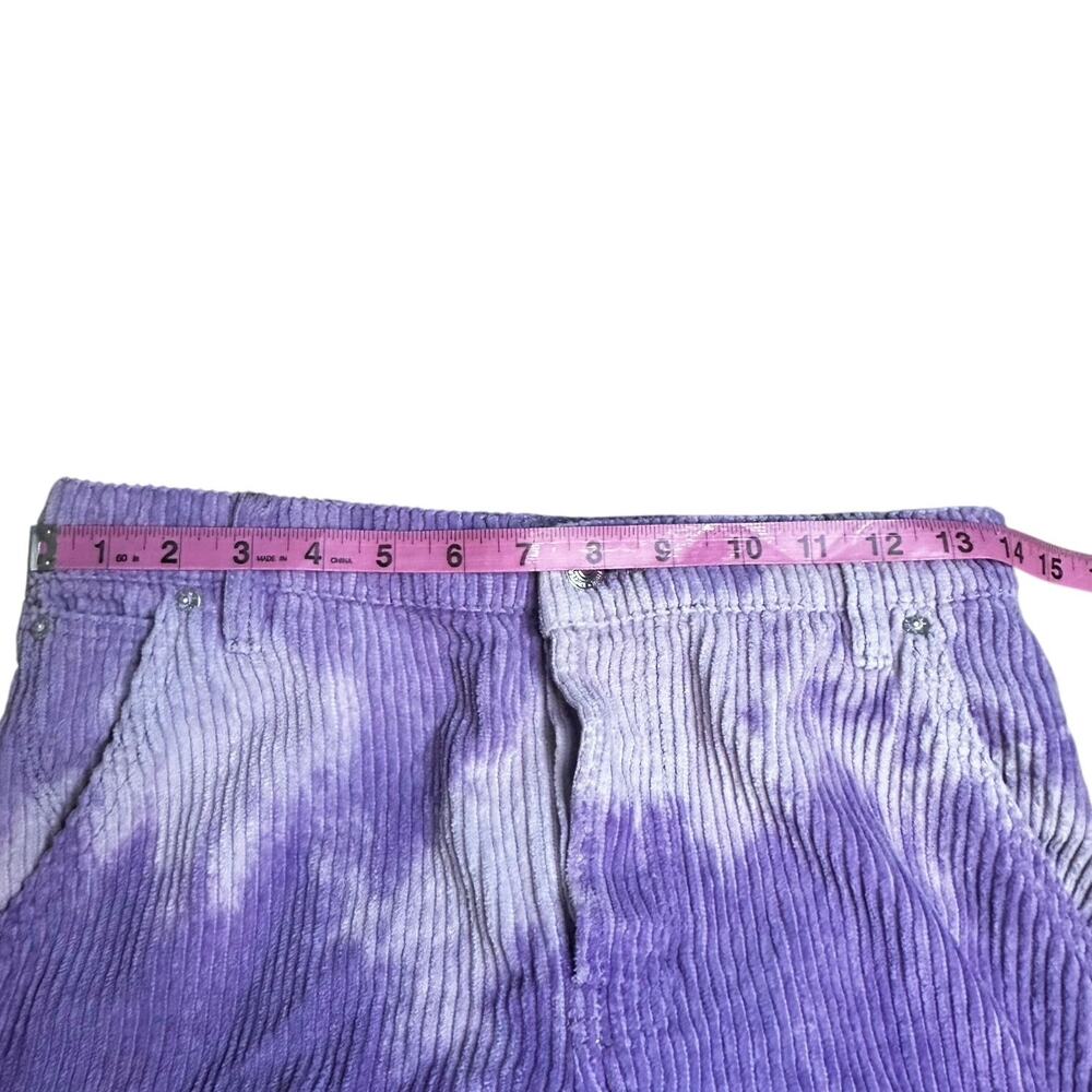 We The Free Reese Purple Tie Dye Corduroy Pants Women’s 26 | Fall | Winter - Picture 7 of 9